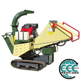 Bio-cippatore cingolato diametro 12 cm