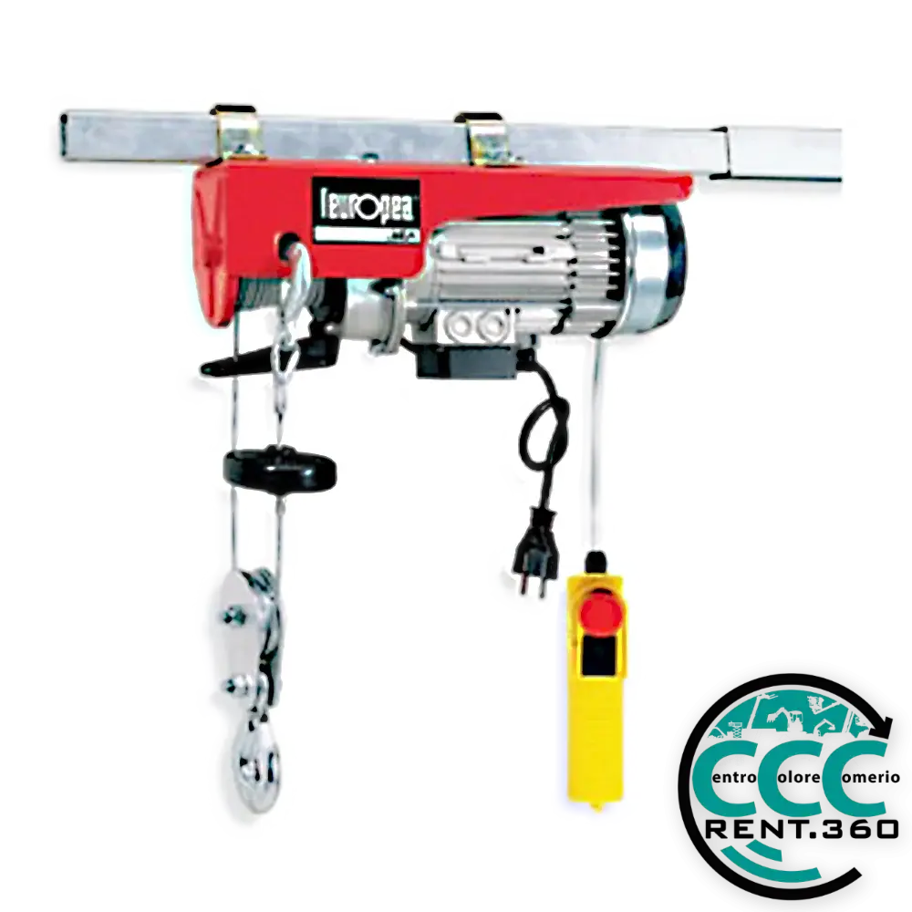 Paranco Elettrico 220V 200 kg
