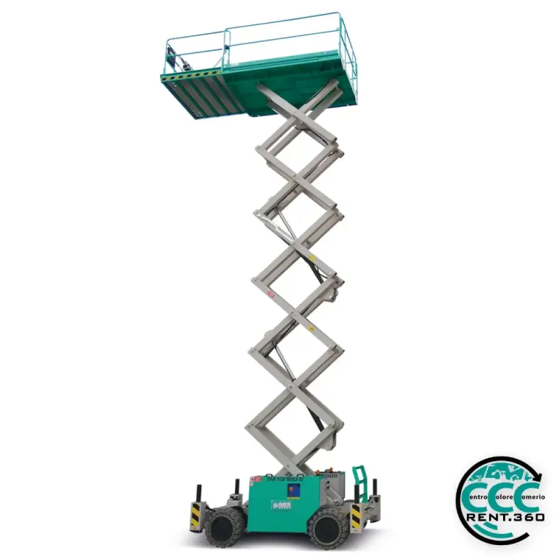 PLE verticale ibrida con stabilizzatori 14 mt
