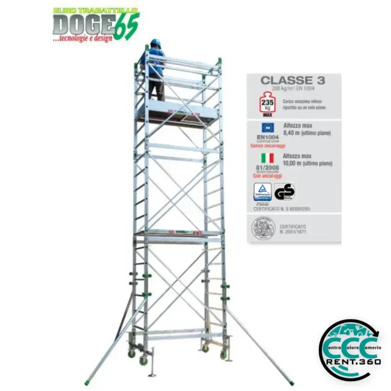 Trabattello max 9,60 MT
