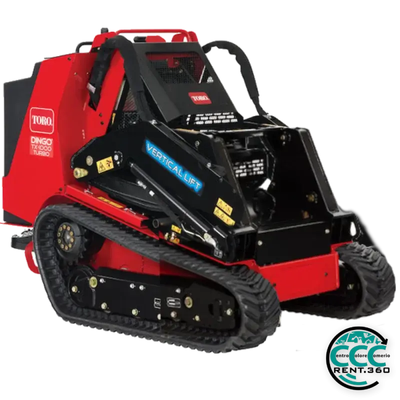 Mini skid cingolato multiaccessorio