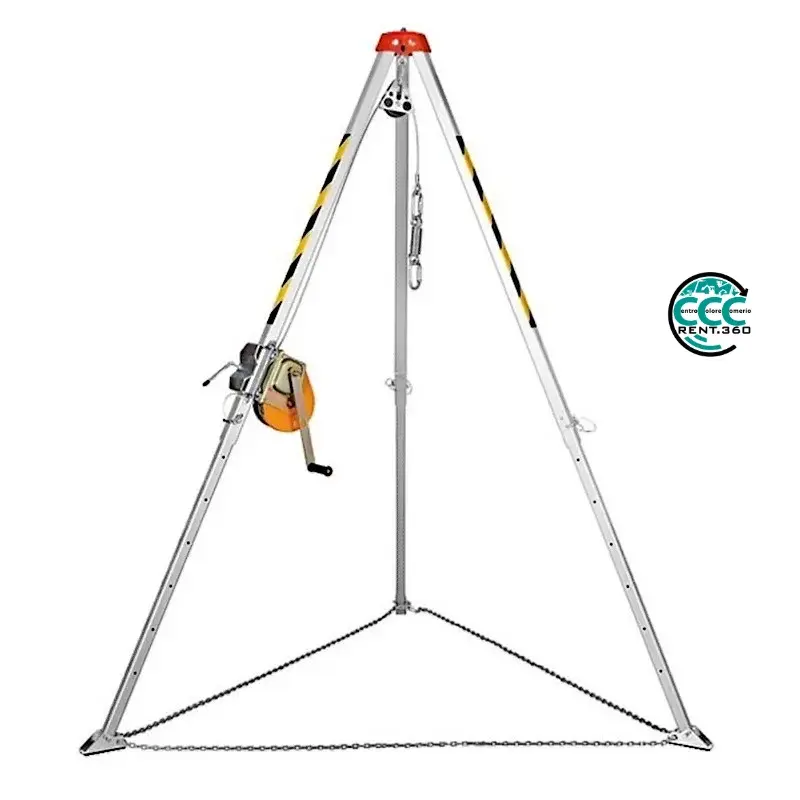 Tripode di sicurezza per spazi confinati