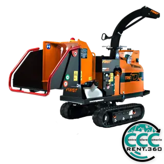 Cippatore cingolato diesel