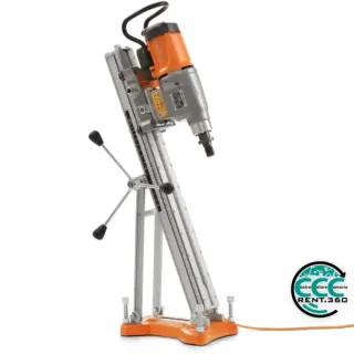 Carotatrice da parete con telaio