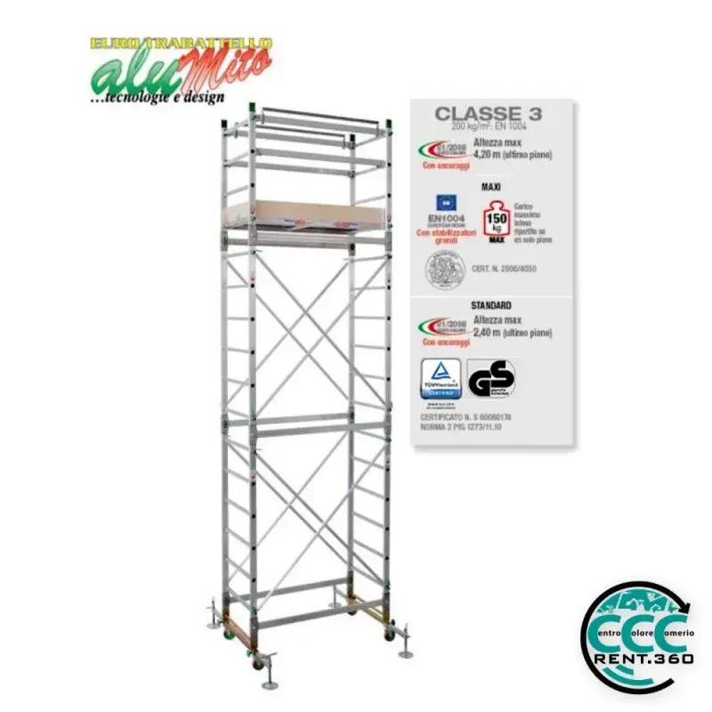 Trabattello larghezza 76cm